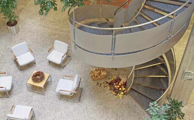 Inside view of retirement home Haerzogenmühle