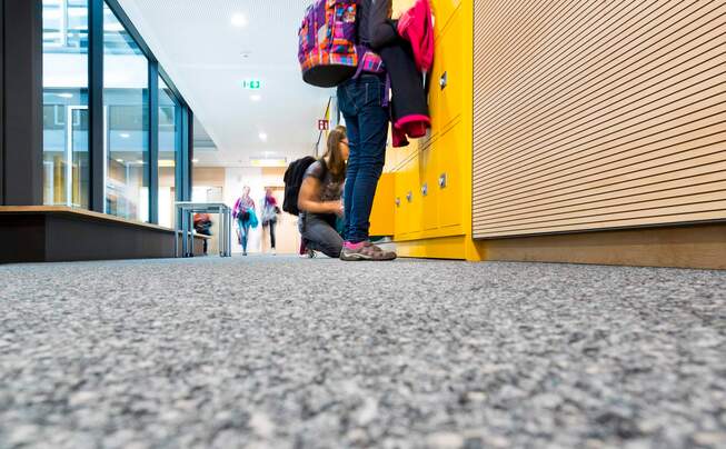 Binnenaanzicht Mering gymnasium