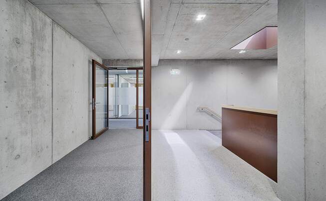 Interior view of Offenburg tax office