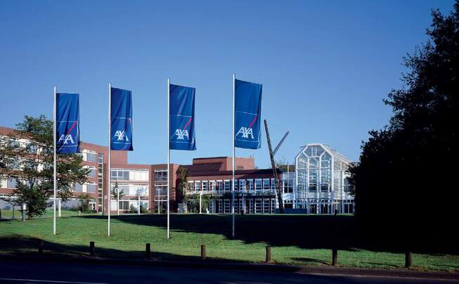 Vue extérieure d'AXA Hambourg