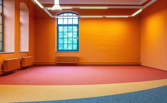 Innenansicht Stadtbücherei Alte Pfortmühle