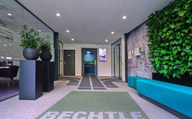 Entrance Bechtle IT in Eindhoven