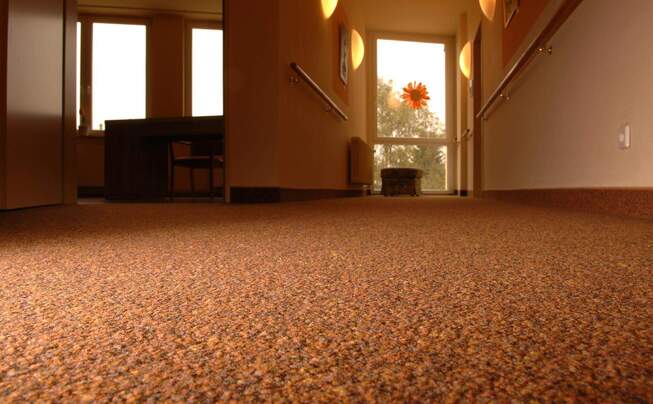 Inside view of Arche retirement home