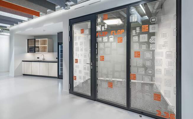 Interior view of the AppLike Group GmbH in Hamburg
