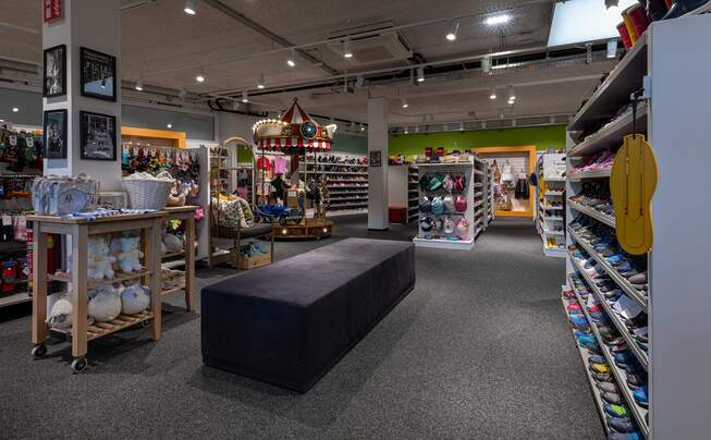 Innenansicht Asmus Schuhe