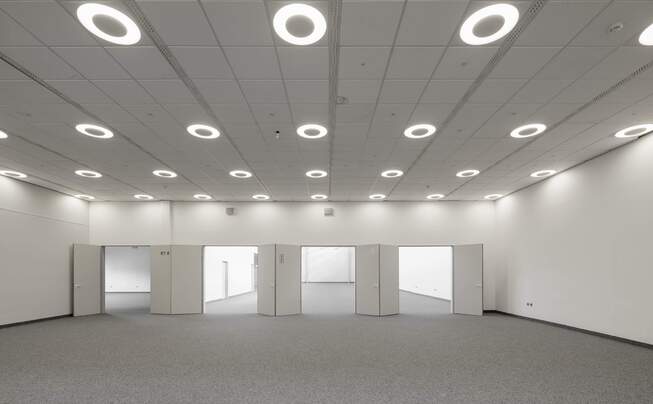 Interior view of CMT Cottbus, Congress, Messe und Touristik GmbH