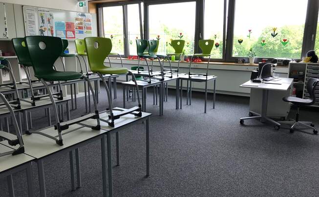 Innenansicht Hans-Carossa Schule Pilsting