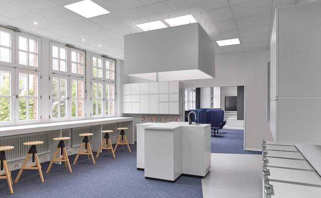 Interior view of ISE LAB Hamburg