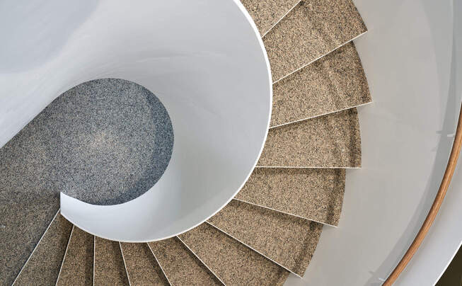Spiral staircase Evangelische Bank Kassel