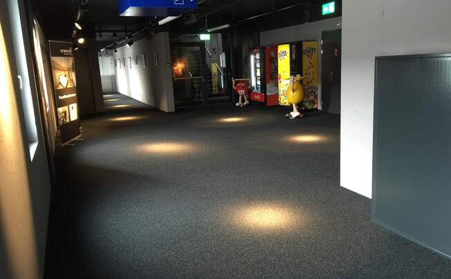 Inside view of Cinema Schöftland