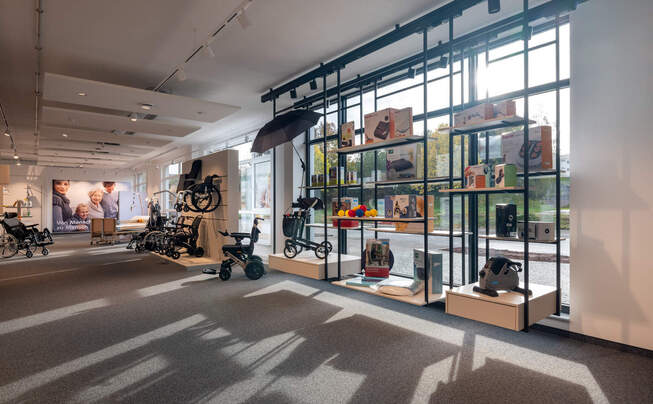 Binnenzicht van Medische winkel Wurster