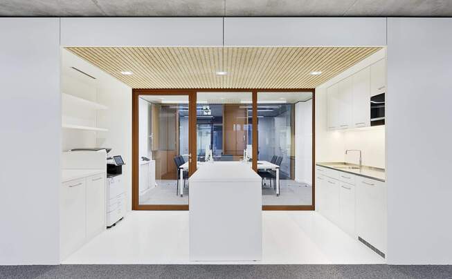 Interior view of Offenburg tax office