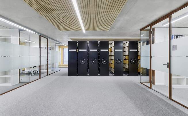 Interior view of Offenburg tax office