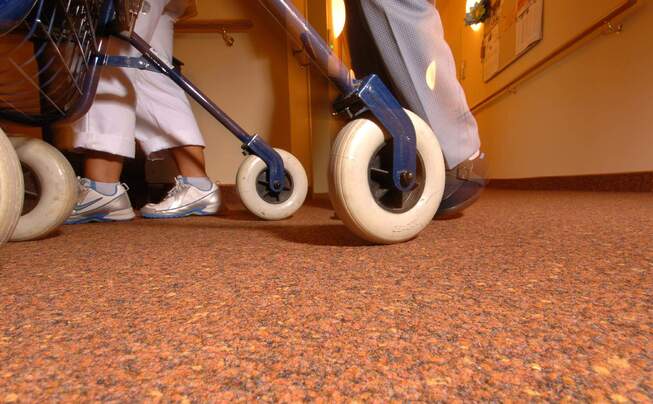 Inside view of Arche retirement home