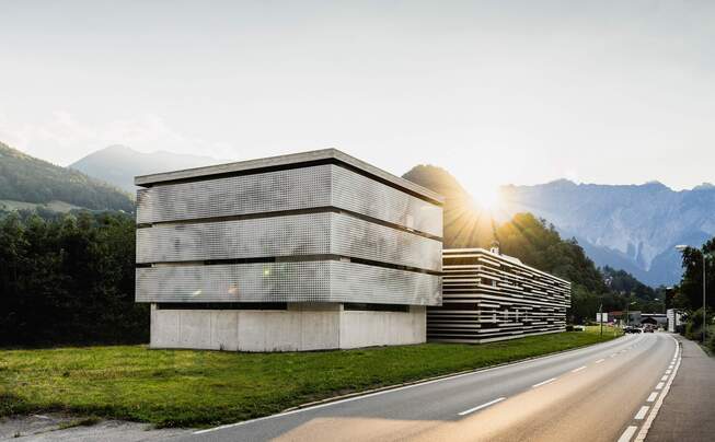 Exterior view of Gantner Instruments GmbH, Schruns