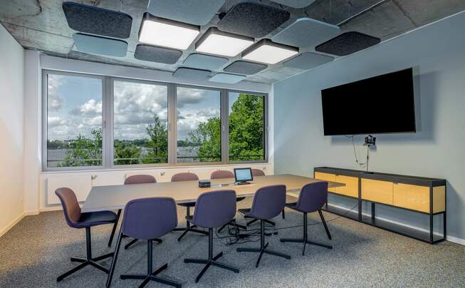 Interior view of the AppLike Group GmbH in Hamburg