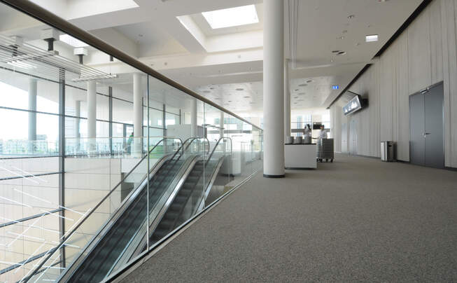 Vue intérieure du Centre de congrès KAP Europe