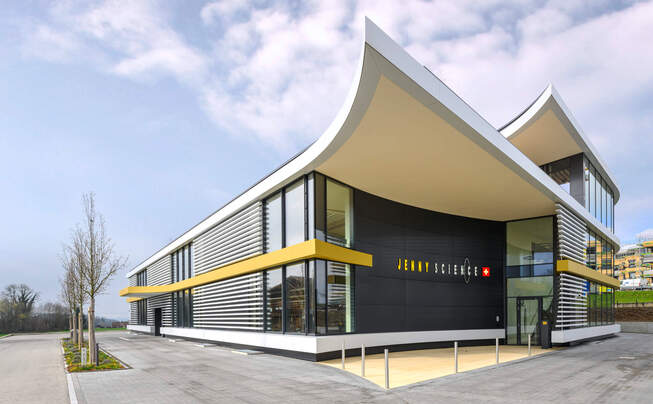 Exterior view of Jenny Science AG, Rain