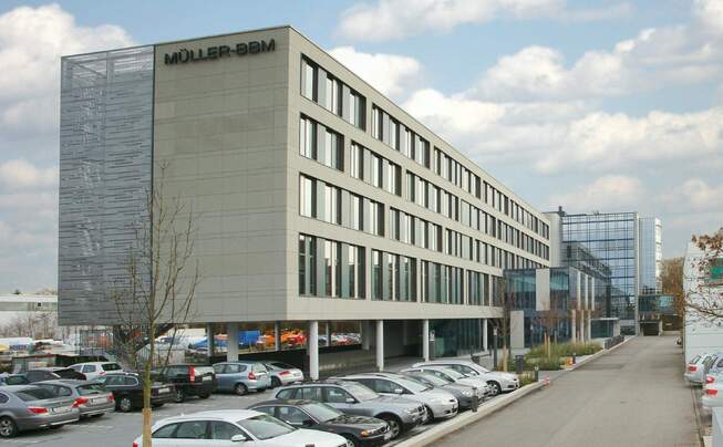Vue extérieure de Müller BBM Holding AG