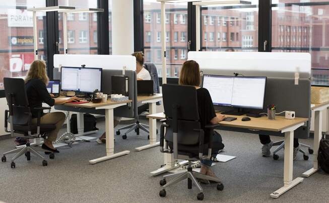 Bureau paysager AXA Hambourg