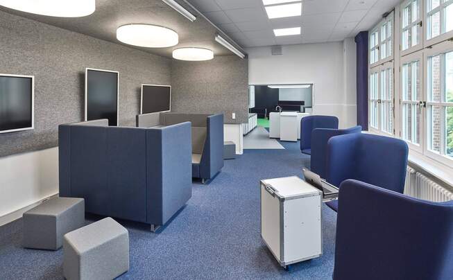 Interior view of ISE LAB Hamburg