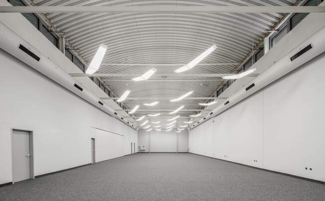 Interior view of CMT Cottbus, Congress, Messe und Touristik GmbH
