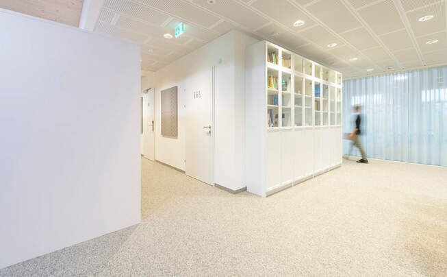 Interior view of BÄRAHUS