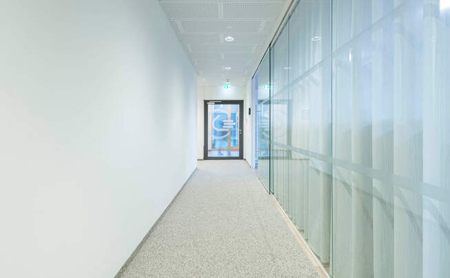 Interior view of BÄRAHUS